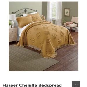Twin size Harper chenille Bedspread